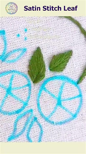 Satin Stitch Embroidery with(Super Creative Embroidery)... . . . #embroidery #handmade #crochet #trendingvideos #foryoupage @TikTok UK
