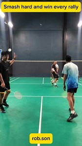 Smash hard. #smashhard #agilitytraining #discipline #consistency #playtime #smashmania #fbreelsfypシ゚ #pagetrending #thankyouforwatchingmyreels #badminton | Trebor Son