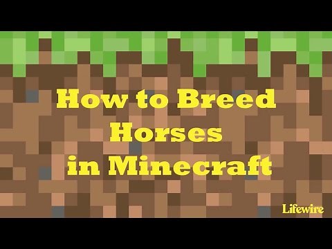 How to Breed Horses in Minecraft