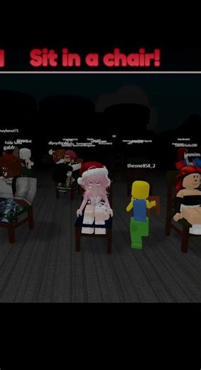 😂 ROBLOX CHAIR GAME One Seat Drama