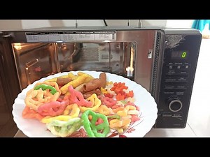 Fryums without Oil in Microwave Oven | How To Roast Fryums in Microwave Oven | Fryums Recipe