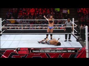 Bo Dallas vs. Wade Barrett - Raw Roulette Players Choice Match: Raw, Jan. 28, 2013
