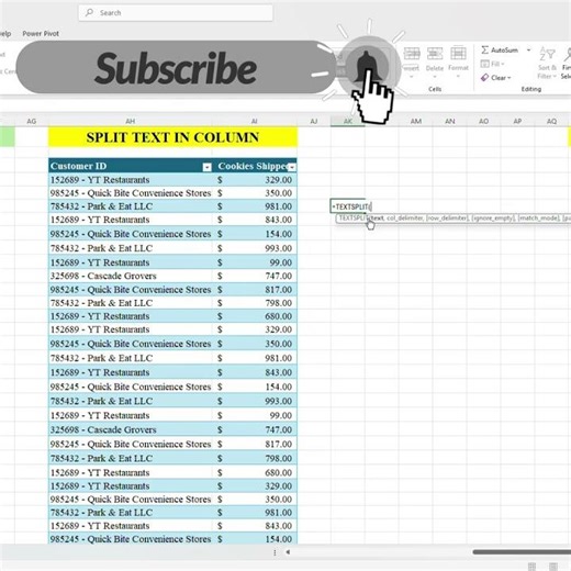 Split Text Into Columns Instantly