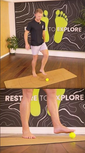 This Tennis Ball Trick Makes Balance Training Fun | Beginner Friendly Exercises 🎾 See Description