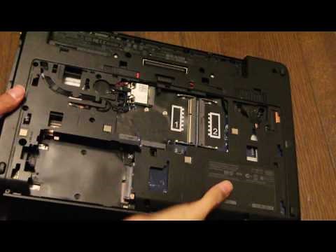 HP ZBook 15 / ZBook 15 2nd Memory slots how to access