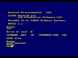 How to load & run Amstrad CPC files