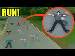 If you see your neighbors laying on the road like this.. lock your doors & hide! (It's Really Bad!!)