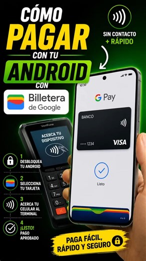 Cómo pagar con Android usando Google Wallet