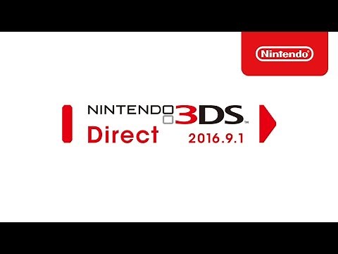 Nintendo 3DS Direct 2016.9.1 プレゼンテーション映像