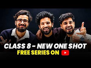 Class 8th FREE One Shot Series 🔥 | Maths, Science and SST | New NCERT 2026-27