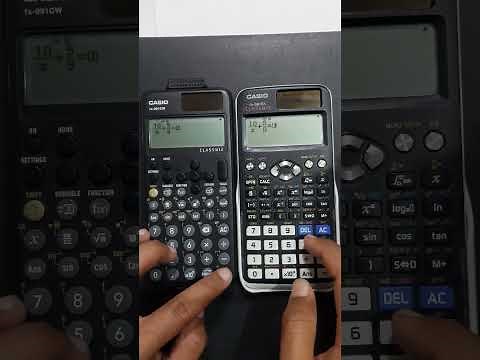 casio fx 991ex vs 991cw | comparison of 991cw and 991ex #casio