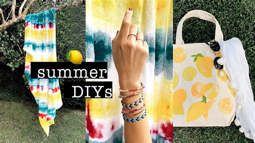 Easy Summer DIY Ideas Perfect for Relaxed Weekends Projects