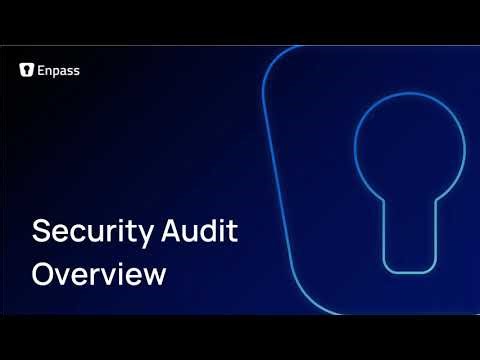 Security Audit Overview | Enpass Admin Console