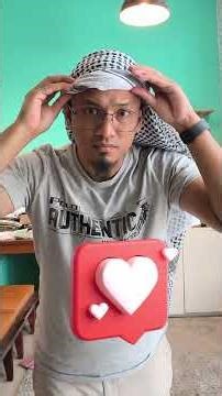 The EASIEST Way to Put On your Arab Palestine Shemagh/Scarf/Kefiyyeh/Gutra/Serban