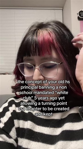i can’t do anything abt it since i graduated last year but ill call them out on it anyways bc how can you claim to create a “safe space” for students and allow a turning point usa chapter. look up “kimberly high school white club” bc ts made the news in 2021 #kimberlyhighschool #abolishice #theconceptof #criticalthinking