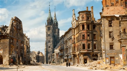 Have you ever wondered how Germany looked in 1940-1945?