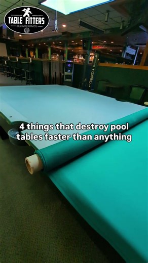 four things that destroy pool tables faster than anything