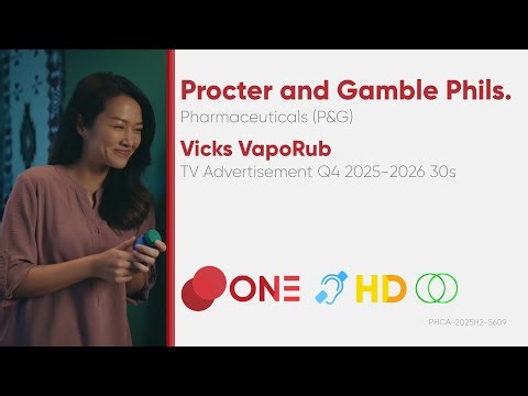 Vicks VapoRub TV Ad Q4 2025-2026 30s (Philippines) [CC/HD/ST]