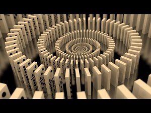 The biggest Domino Fails - Compilation/Reversed