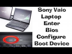 Sony E Series Laptop Enter Bios SVE151B11W