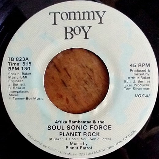 Afrika Bambaataa & The Soulsonic Force - Planet Rock