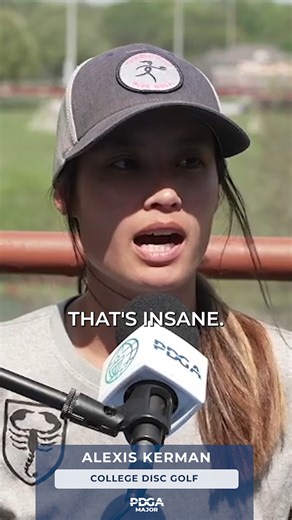 Alexis Kerman on the INSANE 🤯 GROWTH 📈 of college disc golf. #2024cdgnc #PDGAmajor #collegediscgolf | Professional Disc Golf Association