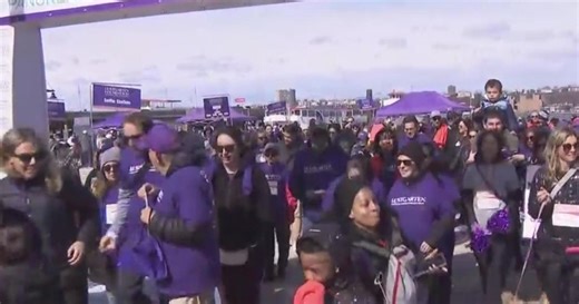 Walk for pancreatic cancer research held on West Side