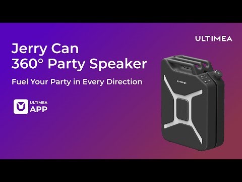 Jerry Can 360° Party Speaker | Fuel Your Party in Every Direction