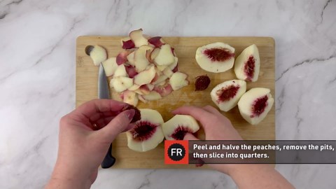 Classic peach bellini recipe