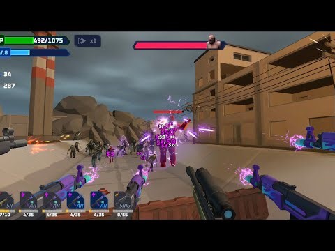 Bulletstorm: Zombie FPS TD - Part 1 Gameplay