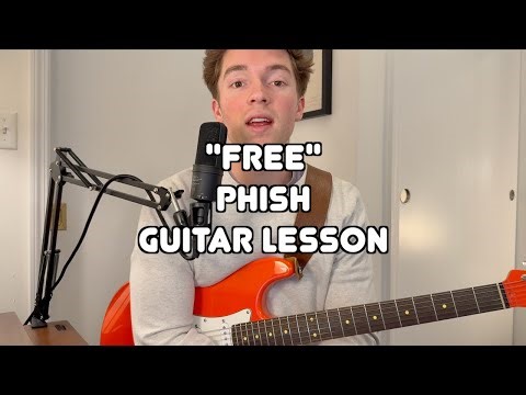 "Free" Phish Guitar Lesson