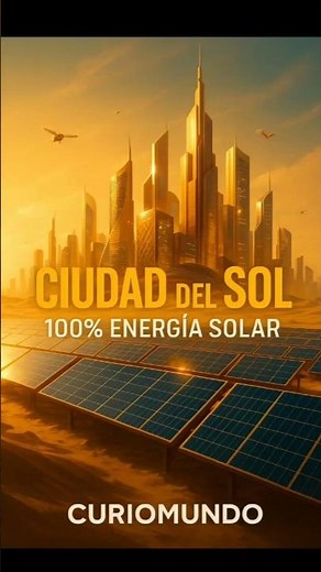 La ciudad que funciona solo con energía del sol ☀️🏙️ | Curiomundo