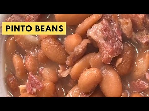 Pinto Beans - Southern Style in Pressure Cooker
