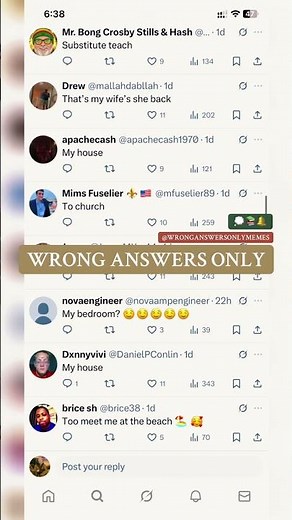 FUNNY MEMES 😂 • #wronganswersonly #twittermemes #memesvideo #memes #freegames #puzzles #cornyjokes
