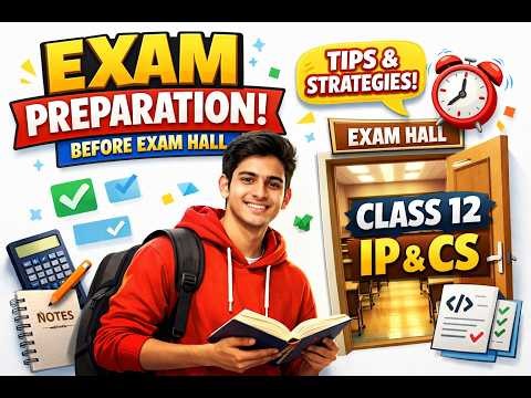 Today 4:45 AM Revision Class 12 | Last Minute तैयारी 💯 | IP & CS | S4SUREN