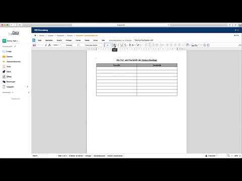 IServ Tutorial 5 - Das Office-Modul, gemeinsam Dokumente, Kalkulationen und Präsentationen erstellen