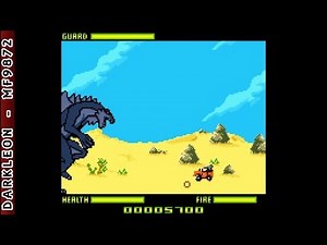 Game Boy Color - Godzilla the Series - Monster Wars © 2000 Crave - Gameplay