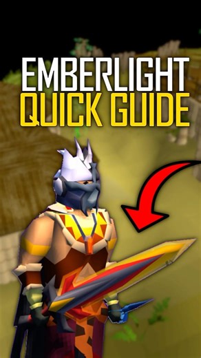 How To Make The Emberlight #OSRS #Shorts