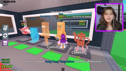 Using OWNER ONLY Craft Machine to Troll My Crush.. #nicoblox #new #viral #video #roblox #gaming | NicoBlox Gaming