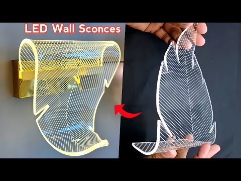 Best Profitable Business ideas How to Make a Professional Work in Home Decor Modern RGB Wall Lamp 5