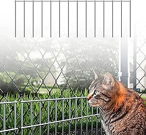 Dig Defence Original Animal Barrier Fence - Small/Medium Decorative Garden Fence, Outdoor No Dig Fence for Dogs and Rabbits, Yard and Patio - 32”(L) x 8”(H), 24 Pack