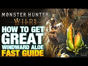 Monster Hunter Wilds | HOW TO GET GREAT WINDWARD ALOE Fast Guide #monsterhunterwilds #MHW