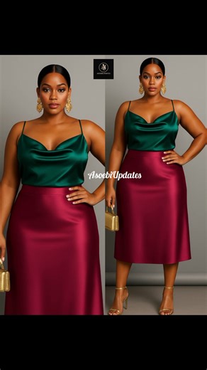 Perfect Color Combination For Gorgeous Women 💖🔥 #Outfit #bossbabes #bosslady #styeinspiration #fashion #fashionstyle #casualwear #perfectfit #classystyle #AsoebiUpdates | AsoebiUpdates