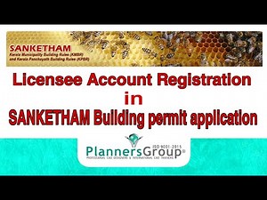 Building Permit Registration in sanketham application kerala