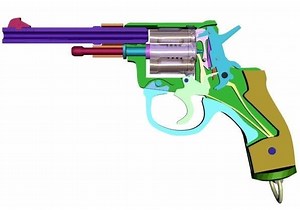 一圖解釋左輪手槍擊發連動過程 #科技生活 (74308) - Cool3c