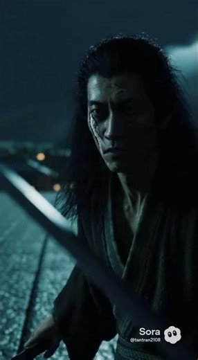 Epic Samurai Battle in the Dark | Cinematic Fight Scene | Realistic Animation