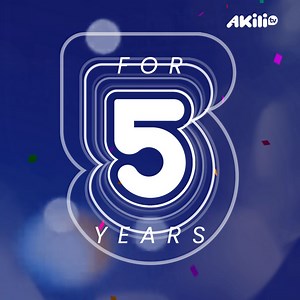 48 reactions · 16 comments | Happy, Happy Birthday to us! 拾 Imagine imekuwa 5 years殺. As we celebrate 5 years with you, we’re giving you a discount on your Akili Kids! Treasure Hunt ticket!  Use promo code 'Akiliat5' to get Ksh 200 off every ticket you buy.  TICKET LINK IN BIO‼️ | Akili TV Kenya | Facebook