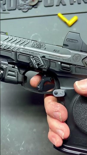 Overwatch precision or Apex tactical trigger for your ported M&P 2.0 #ported #skipsgunz #triggers