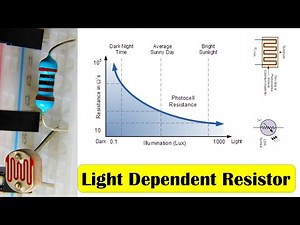 How Light Dependent Resistor (LDR) Works? || Electronics Components and Circuits