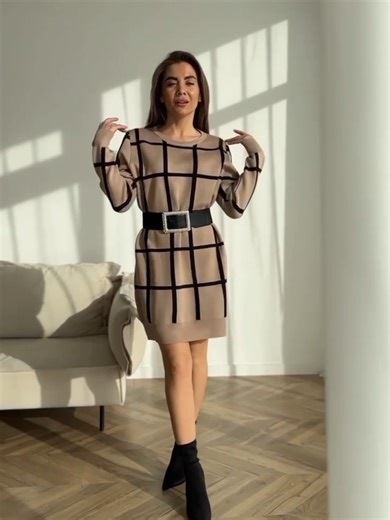 ЕЛЕГАНТНЕ, АКТУАЛЬНЕ І НЕЙМОВІРНО СТИЛЬНЕ ПЛАТТЯ В КОМПЛЕКТІ З КЛАСНИМ ПОЯСОМ-ГУМКА, СУКНЯ ВИГОТОВЛЕНА З ЯКІСНОГО ТРИКОТАЖУ ГЛАДКОЮ МАШИННОЇ В'ЯЗКИ ДОВЖИНА ВИРОБУ 90-92 СМ, НАПІВОБХВАТ ГРУДІ 48-50 СМ, ДОВЖИНА РУКАВА ВІД ШИЇ 76-78 СМ РОЗМІР УНІВЕРСАЛЬНИЙ 44-48 КОД 0268 ЦІНА 990 ГРН #плаття #сукня #сукнятрикотаж @Podarki_vmode